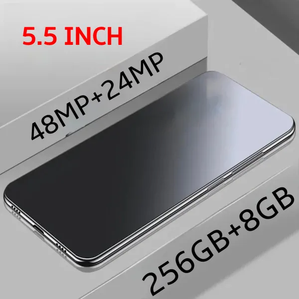 Galaxy สมาร์ทโฟน (256GB+8GB) พร้อมช่องใส่ซิมคู่ หน้าจอเต็ม 5.5 นิ้ว กล้อง 48MP+24MP ชิปประมวลผลทรงพลัง MTK6572