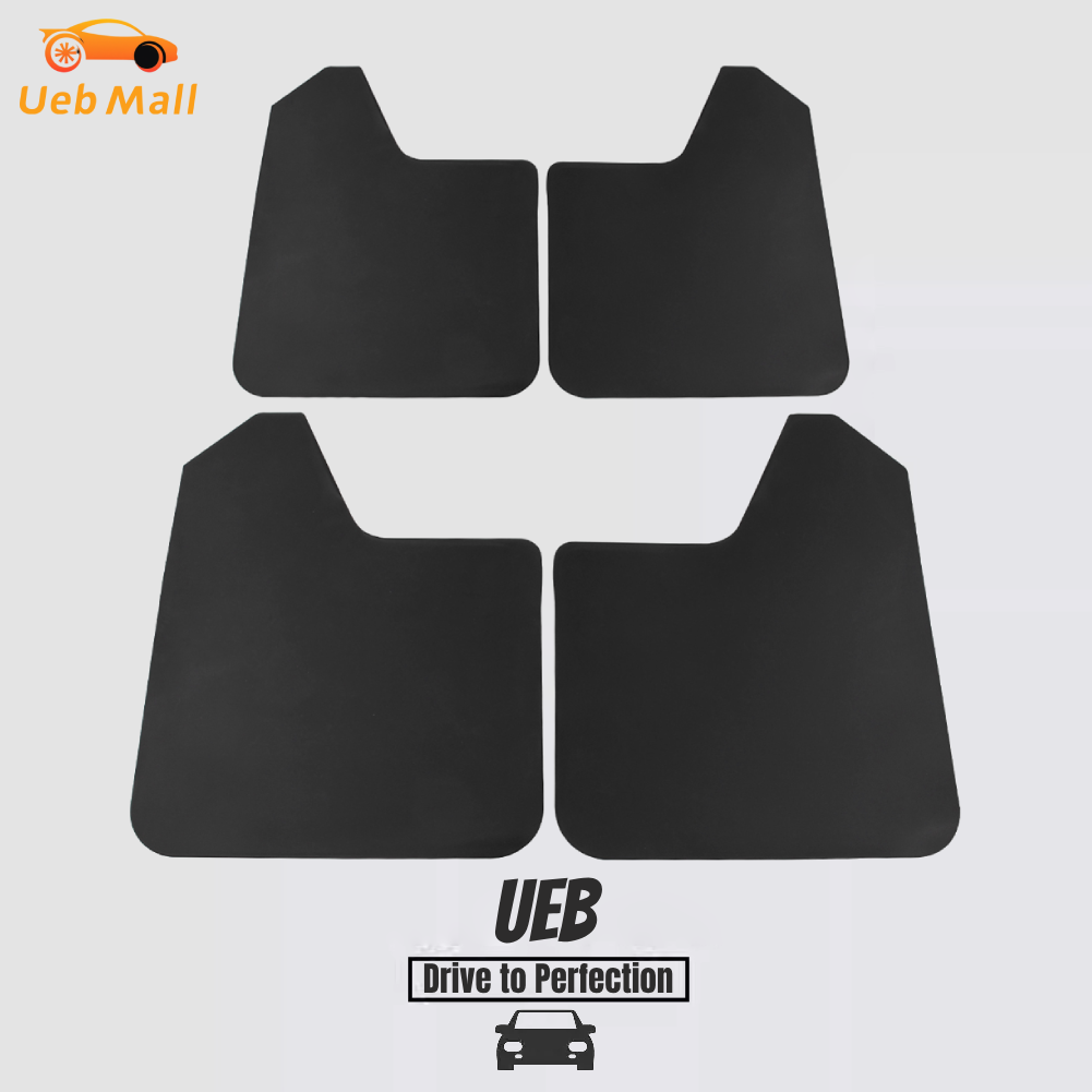 [UEB Mall]4 ชิ้นรถ SUV รถกระบะ Van Mud Flaps Mudguards ด้านหน้าด้านหลัง Fender Splash Guards