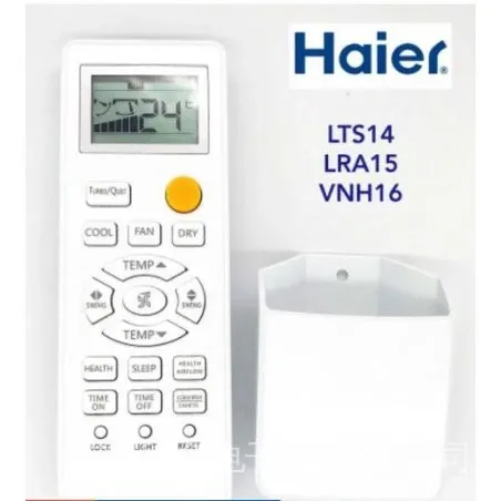 HAIER Original Aircond Remote Control Replacement(0010401715P)LTS14,LRA15,VNH16.