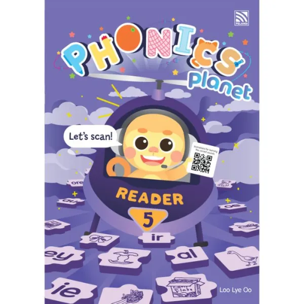 Kid Plus หนังสือเรียนการฝึกออกเสียงภาษาอังกฤษ ระดับอนุบาล Preschoolers' Planet Phonics Reader 5