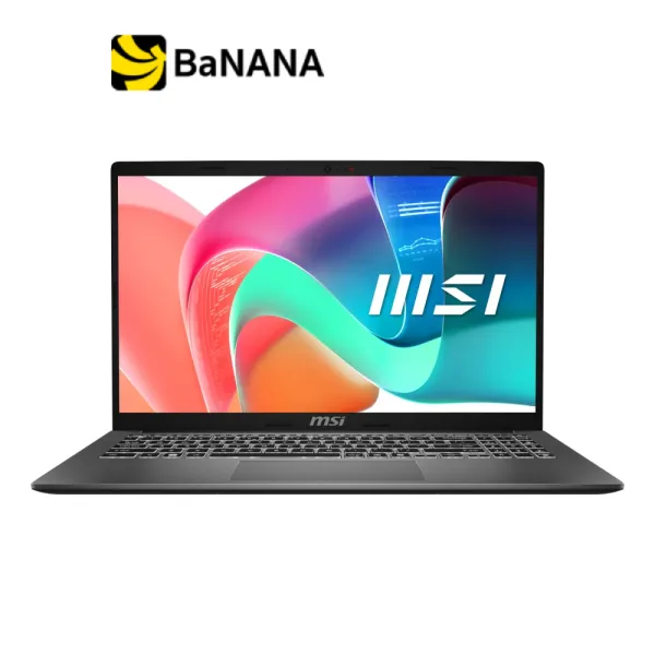 โน๊ตบุ๊ค MSI Modern 15 F1MG-1082TH Platinum Gray by Banana IT