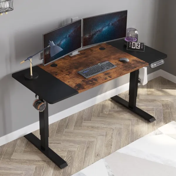 Mxtark 63 inches 1.6M Electric Standing Desk Single Motor Desk