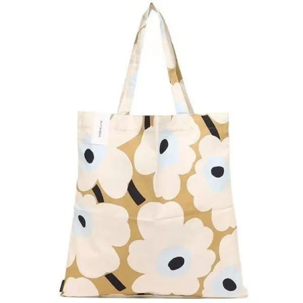 จัดส่งจากประเทศไทย จัดส่งรวดเร็ว Marimekko กระเป๋า totebag มีสีให้เลือกมากมาย