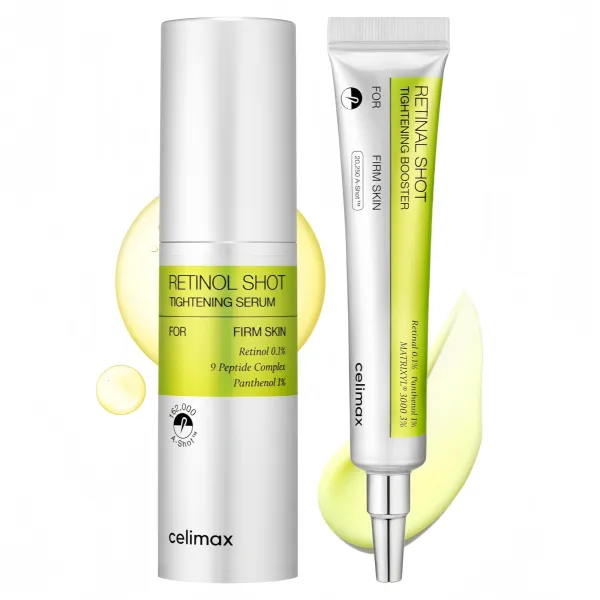 🎈Celimax Retinol Serum 15ml + Retinol Serum 30ml [ชุดบำรุงผิว]