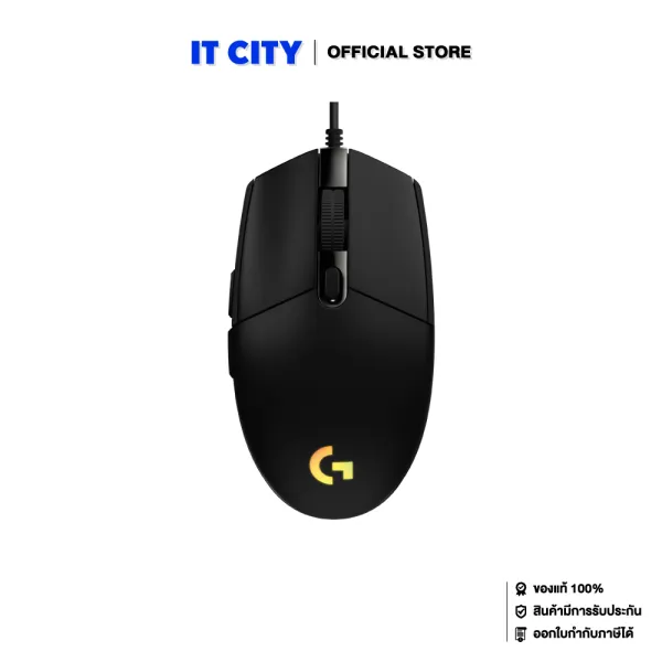LOGITECH GAMING MOUSE G102 GEN2 LIGHTSYNC BLACK GMM-000407