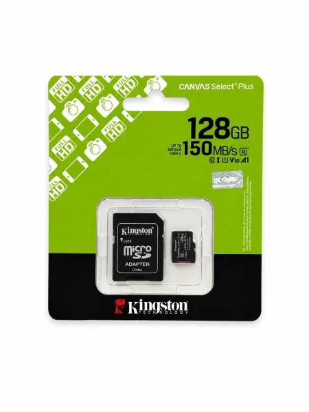 ของแท้ Kingston คิงส์ตัน เมมโมรี่การ์ด 64gb,128gb 256GB Class 10 Memory Card, micro sd card สำหรับ กล้องวงจรปิด มือถือ