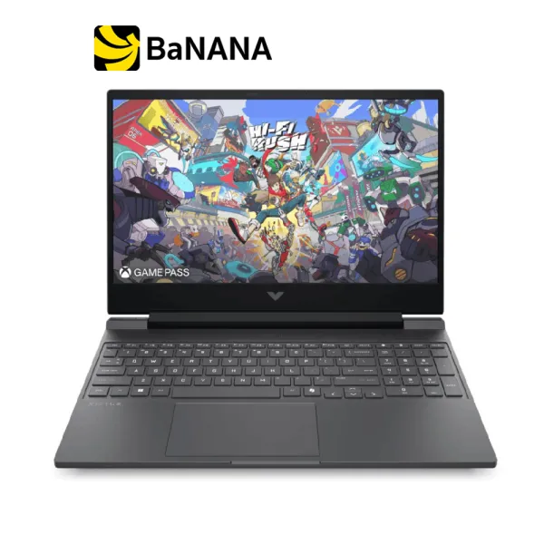โน๊ตบุ๊คเกมมิ่ง HP VICTUS 15-fa2187TX Mica Silver by Banana IT