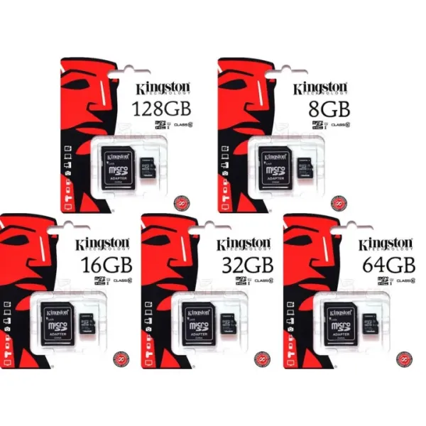 กล้องวงจรปิด 360wifi TF CARD เมมโมรี่การ์ดหน่วยความจำKingston Memory Card Micro SD 32/64/128GB /256GB คิงส์ตัน เมมโมรี่การ์ด SD Card