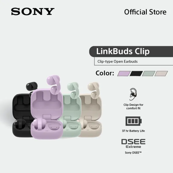 Sony LinkBuds Clip หูฟังไร้สาย | WF-LC900