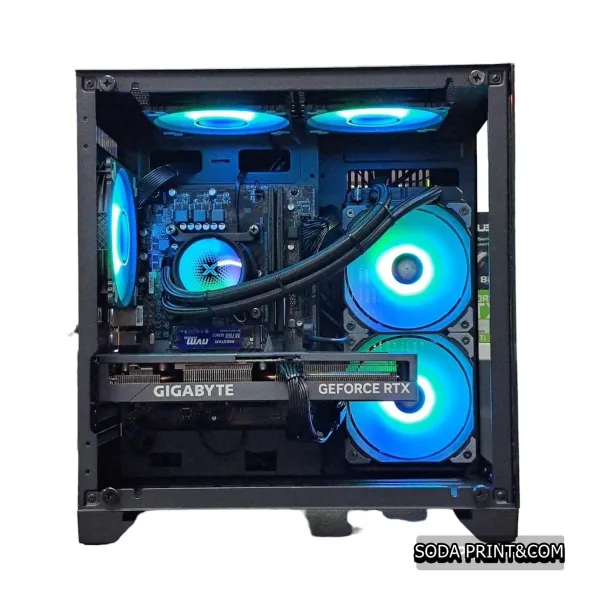 คอมประกอบ Computer Set intel i5 12400F GEFORCE RTX 3050 6GB พร้อมจอ 24-32นิ้ว 165-240Hz