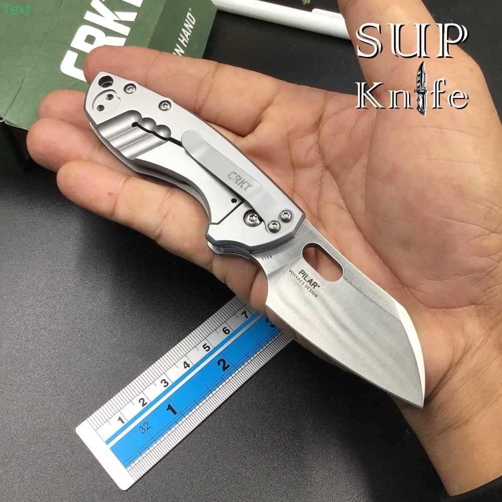 supknife CRKT 5311 Mini Knife High Hardness Outdoor Field Folding Knife Pocket Knife มีดมินิของขวัญความแข็งสูงกลางแจ้งมีดพับมีดพกพา