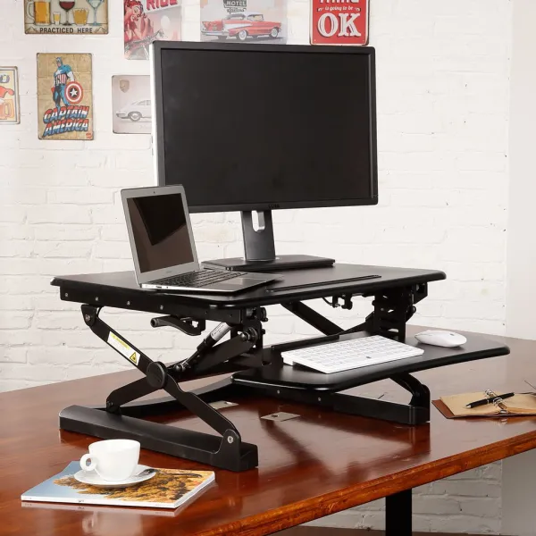 ประกัน 1 ปี DeskMotion โต๊ะปรับระดับ โต๊ะลุกนั่ง โต๊ะยืนทำงานขนาดเล็ก/ Sit Standing Desk S