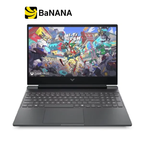 โน๊ตบุ๊คเกมมิ่ง HP VICTUS 15-fa2273TX Mica Silver by Banana IT