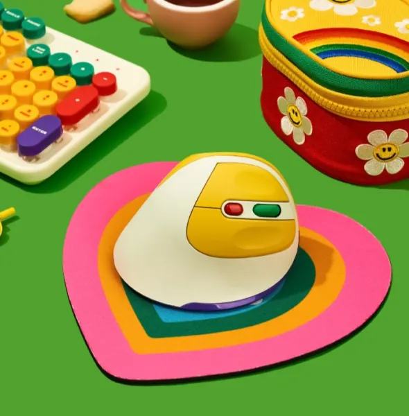 ( พร้อมส่ง ) Wiggle Wiggle x ABKO Vertical Mouse เมาส์ทรงตั้ง ช่วยลดความเมื่อยล้าจากการจับเม้าส์