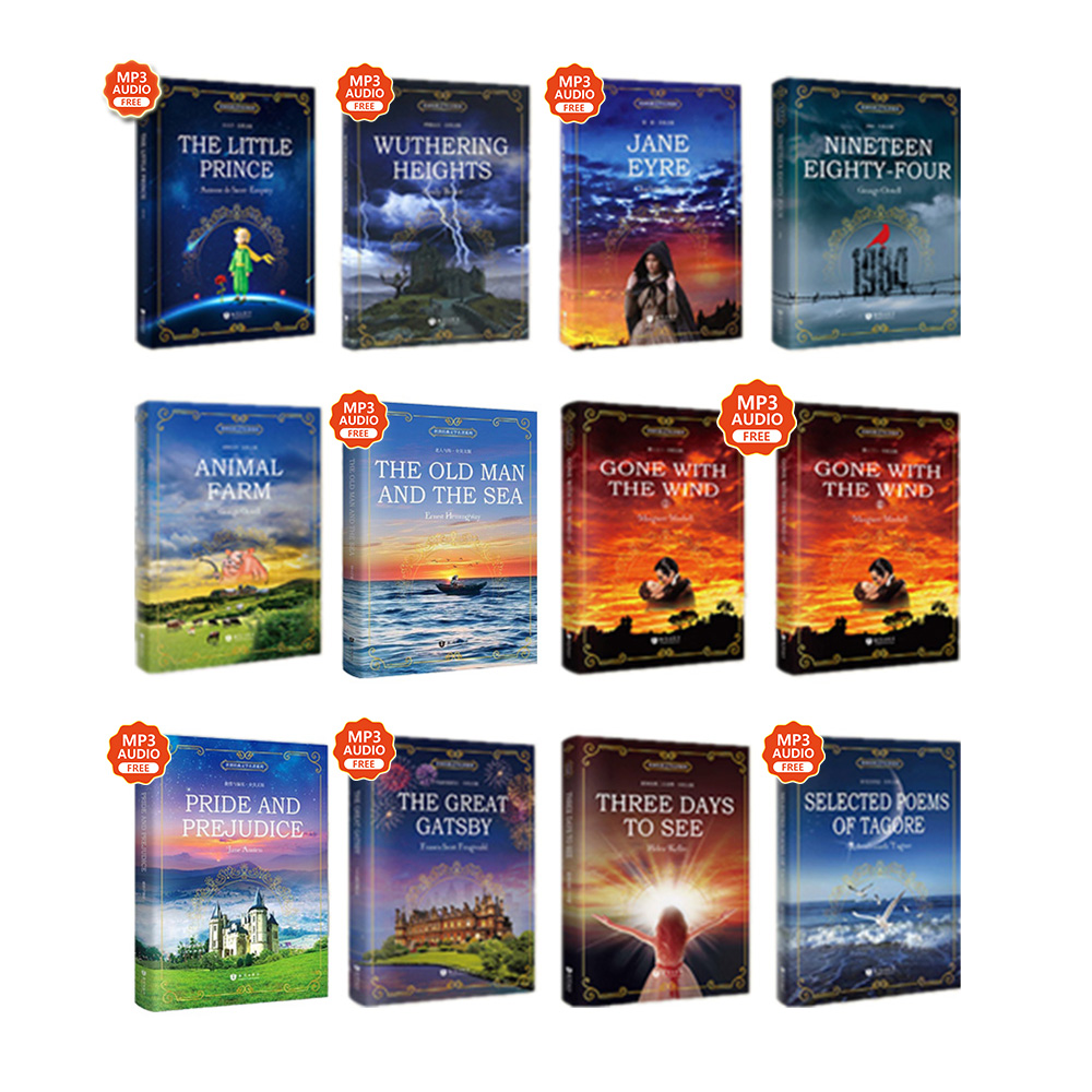 หนังสือภาษาอังกฤษ Famous English Book หนังสือ Novel Literature Story Books Reading Book Gifts นิยายภาษาอังกฤษ หนังสือ เจ้าชายน้อย หนังสือเด็กภาษาอังกฤษ