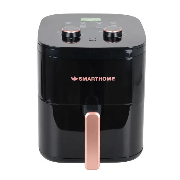 SMARTHOME AIR FRYER หม้ออบลมร้อน หม้อทอด ปิ้ง ย่าง หม้อทอดไร้น้ำมัน รุ่น MV-1406 กำลังไฟฟ้า 1500W ความจุ 5.5 ลิตร ประกัน3ปี