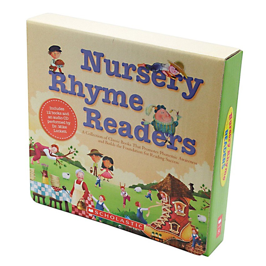 Scholastic Nursery Rhyme Readers with Audio CD (12 books & CD)