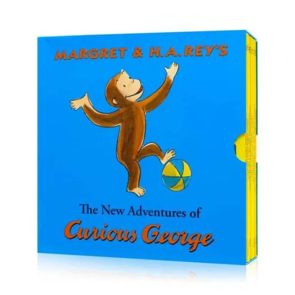 16Book/Set Curious Monkey George Children'S StoryBook Curious George Famous Kids Story Early Education Story Books Libro