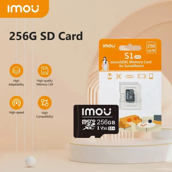 ✔ของแท้✔⚡️เมมโมรี่การ์ด⚡️ IMOU Memory Micro SD Card 128GB ,256GB SD Card Class 10