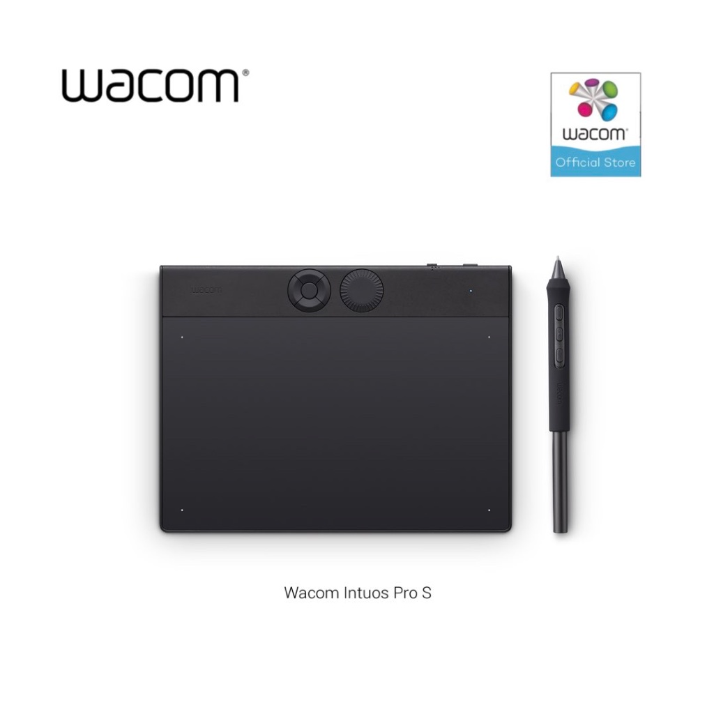 [New 2025] Wacom Intuos Pro Small (PTK470) แท็บเล็ตพร้อมเมาส์ปากกาสำหรับวาดภาพกราฟฟิก ขนาดเล็ก