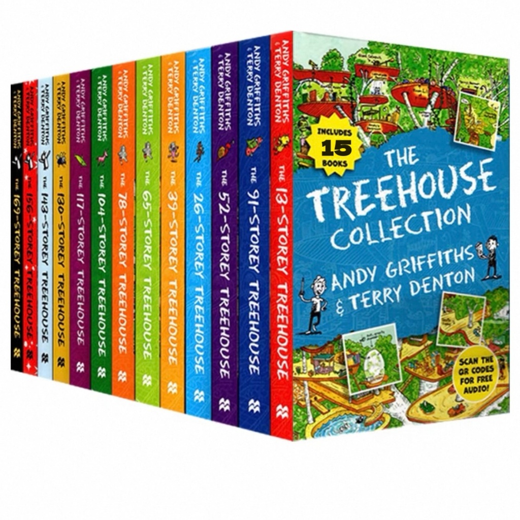 Treehouse Adventures: 15-In-One Educational Picture Book Series