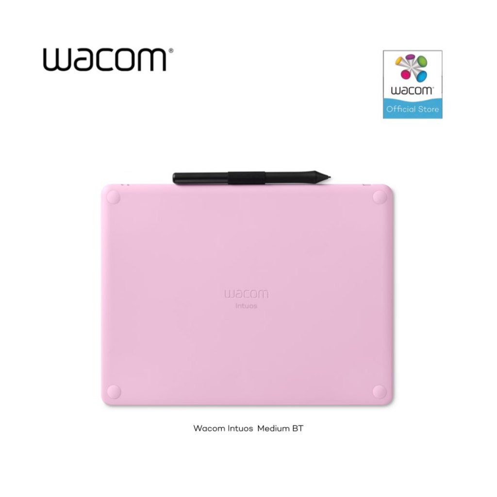 Wacom Intuos M Bluetooth (CTL-6100WL) แท็บเล็ตพร้อมเมาส์ปากกาสำหรับวาดภาพกราฟฟิก
