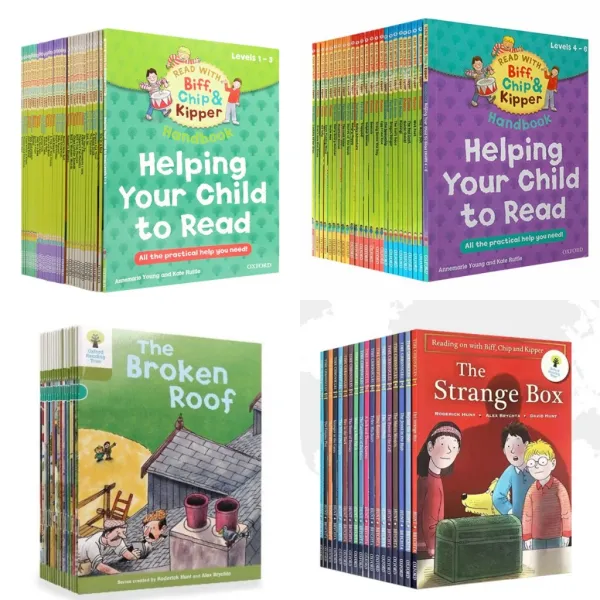 Oxford Reading Tree English Grades 1-12 Reading Picture Books Children's Chapters Novels