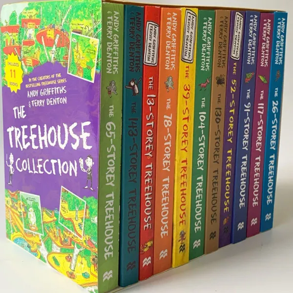 English children's story picture book English book set of 15 The Storey Treehouse Little Fart Child Treehouse Adventures
