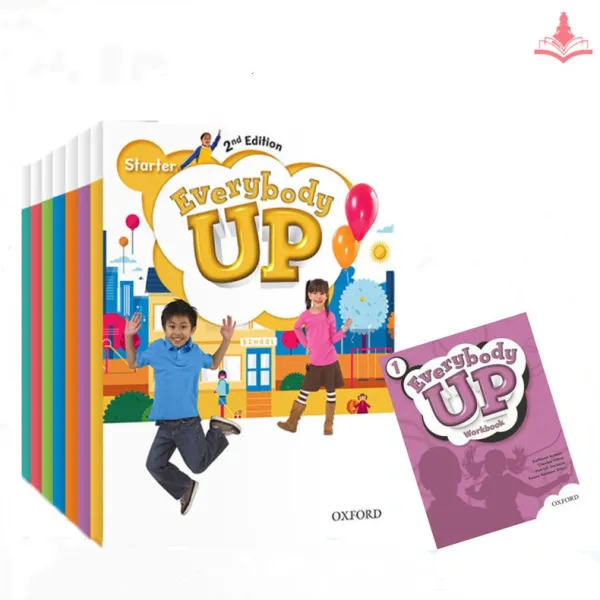 หนังสือเรียนและสมุดงานภาษาอังกฤษสำหรับเด็กและนักเรียนระดับประถมศึกษา—Primary School Student Children's Oxford English Textbook Workbooks Exercise Book “Everybody Up 2th Edition Grade Starter/1/2/3/...