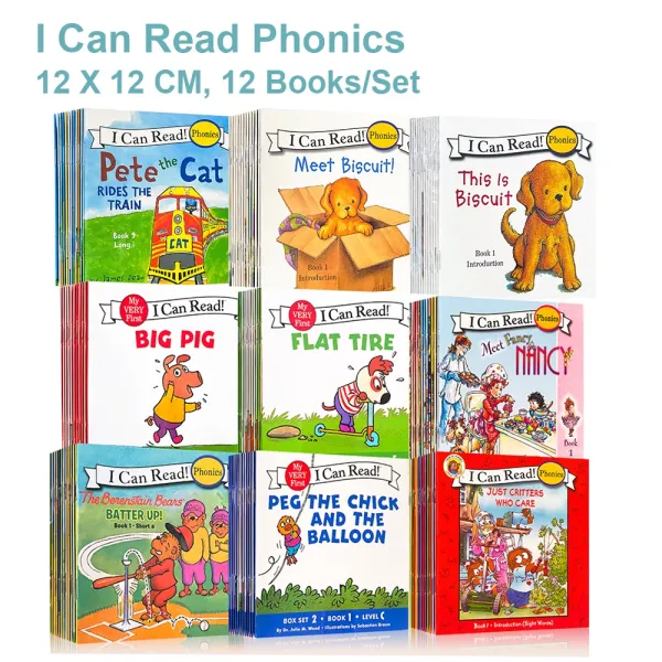 Biscuit Series Phonics English Picture Books I Can Read Children Story Book หนังสือเด็กภาษาอังกฤษ