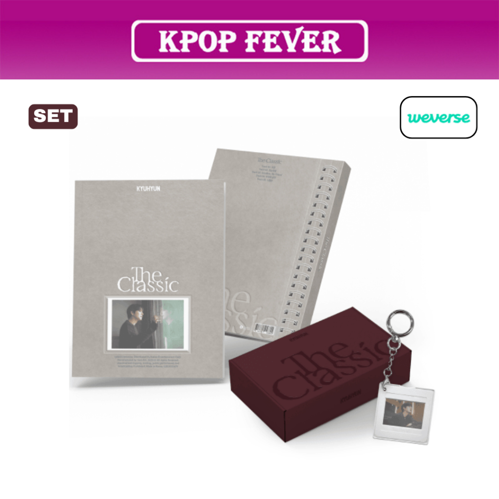 KYUHYUN [The Classic] Scrapbook ver. + Film-mount Keyring ver. (SET) / EP Album