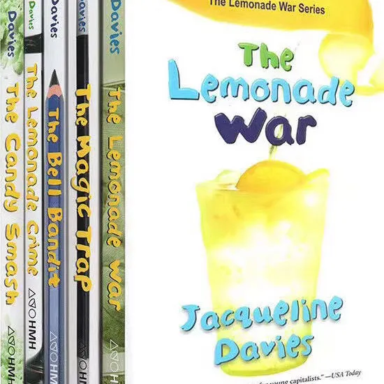 [5 Books/set ]The Lemonade War Series： Children's Financial Enlightenment