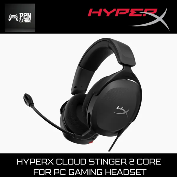 HyperX Cloud Stinger 2 Core For PC Gaming Headset หูฟัง หูฟังมีสาย (683L9AA)