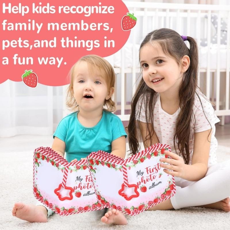 หนังสือสำหรับเด็กภาพถ่ายนุ่มของฉันครั้งแรกอัลบั้มครอบครัวหนังสือภาพถ่ายครั้งแรกของฉันอัลบั้มหน่วยความจำทารกถือ4 × 6ภาพ