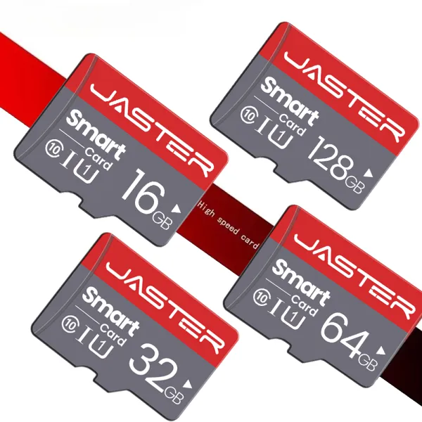 JASTER Original Memory Card 128GB Smart SD Card 64GB Class 10 SmartSD 8GB 16GB 32GB TF Card HC/XC for Smartphone Tablet PC
