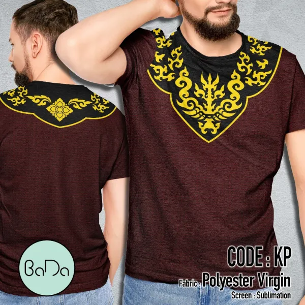 เสื้อลายไทย เสื้อของฝาก เสื้อยืดTHAILAND by BADA
