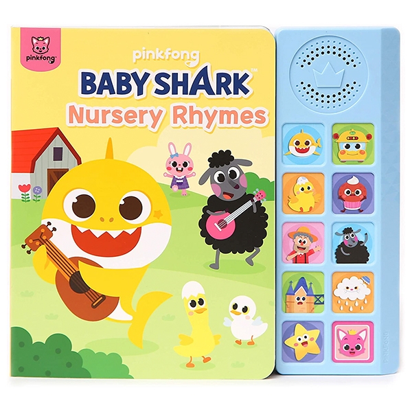 หนังสืออังกฤษใหม่ PINKFONG BABY SHARK NURSERY RHYMES (NEW VERSION)