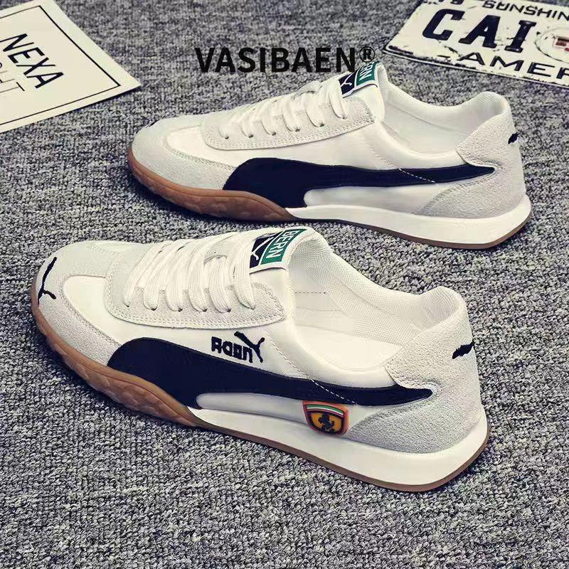 VASIBAEN Forrest รองเท้า Gump ผู้ชาย,รองเท้ากีฬาข้อต่ำรองเท้าวิ่งน้ำหนักเบาเทรนด์รองเท้าแผ่นลำลอง