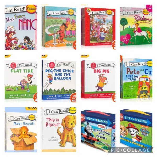 พร้อมส่ง I Can Read Children Story Book Biscuit Phonics English Picture Books หนังสือเด็กภาษาอังกฤษ