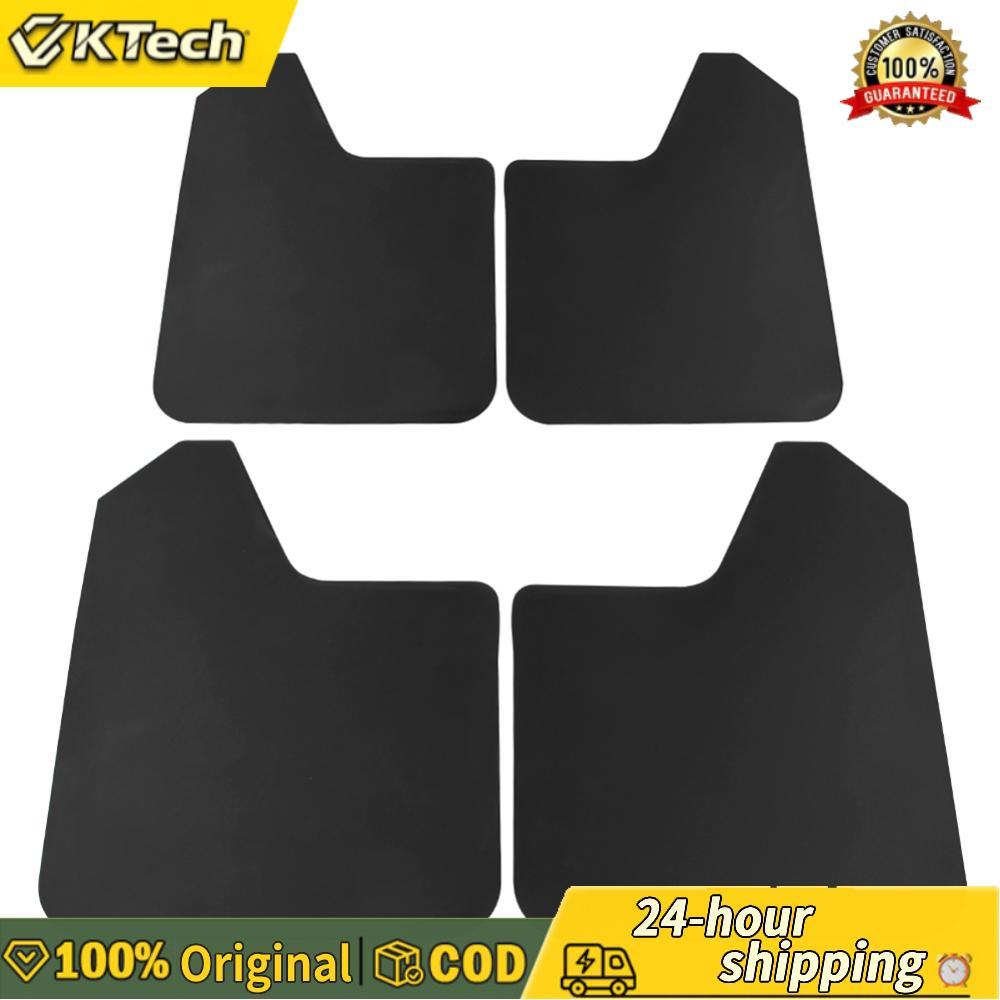 【Vktech】4 ชิ้นรถ SUV รถกระบะ Van Mud Flaps Mudguards ด้านหน้าด้านหลัง Fender Splash Guards