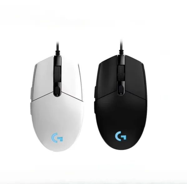 Logitech G102 LIGHTSYNC Gaming Mouse 8,000 DPI (เมาส์เกมมิ่ง ปุ่มมาโคร 6 ปุ่ม ตั้งค่าความเร็วได้ 5 ระดับ พร้อมไฟ RGB)