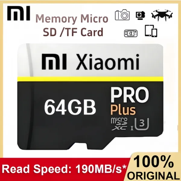 High Speed Memory SD Card 4K U3 Class10 1T Mini SD Card 512GB 256GB 128GB Micro TF SD Card For Phone