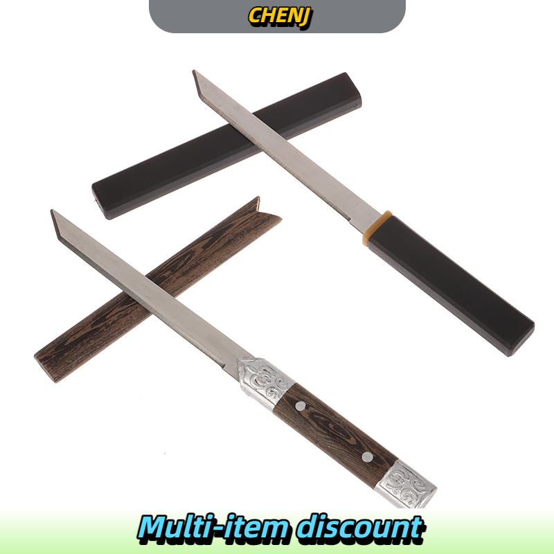 1ชิ้นมีดทำครัวสแตนเลสมีดตัดเนื้อคมสำหรับการรับประทานอาหารการตัดเนื้อสำหรับย่างผักแกะและหั่น