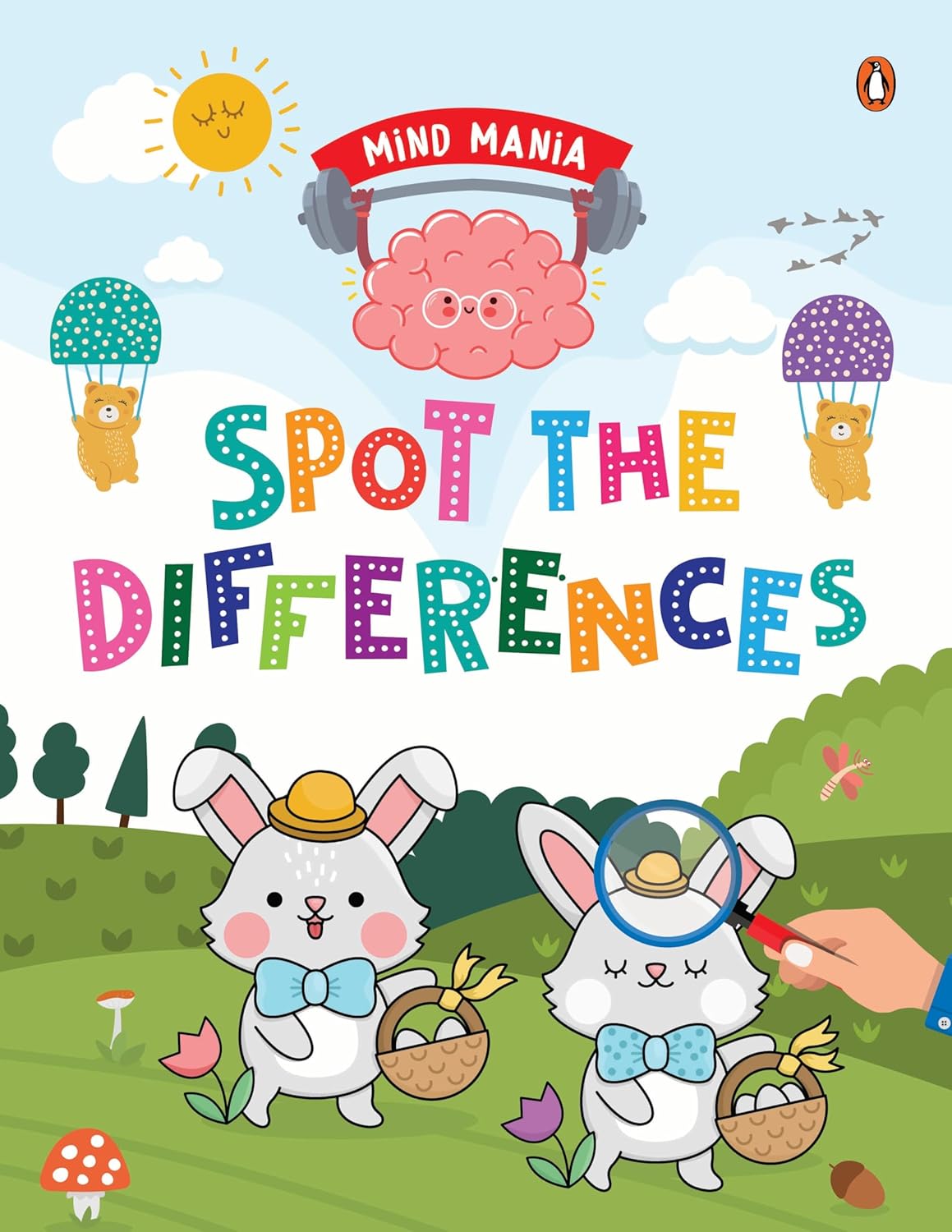 หนังสืออังกฤษใหม่ English Book: MIND MANIA: Spot the Differences : Fun and Interactive Activity Book for PreSchool Kids, Toddlers | Enhances Observation Skills | Book for 3+ [Penguin Early Learning...