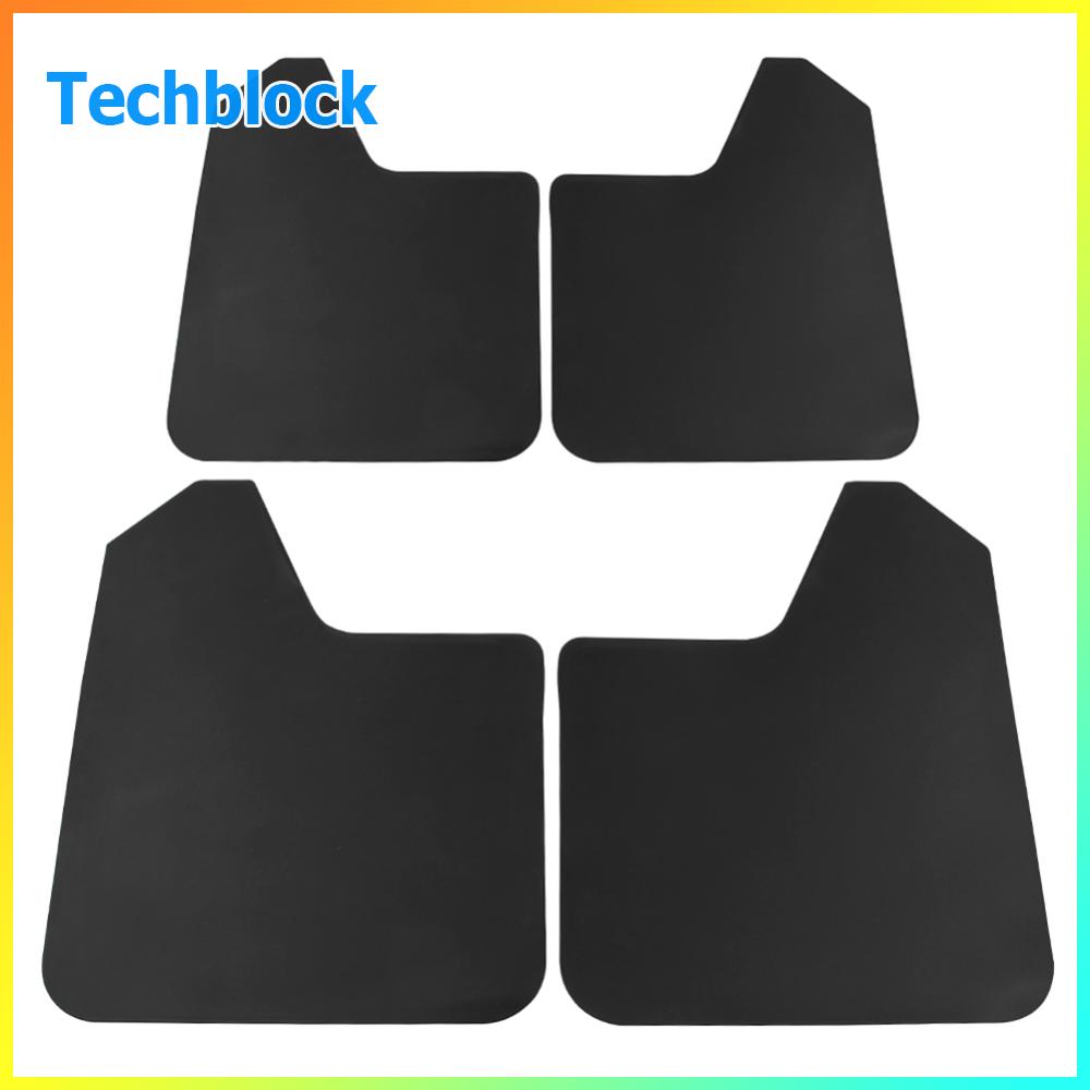 4 ชิ้นรถ SUV รถกระบะ Van Mud Flaps Mudguards ด้านหน้าด้านหลัง Fender Splash Guards