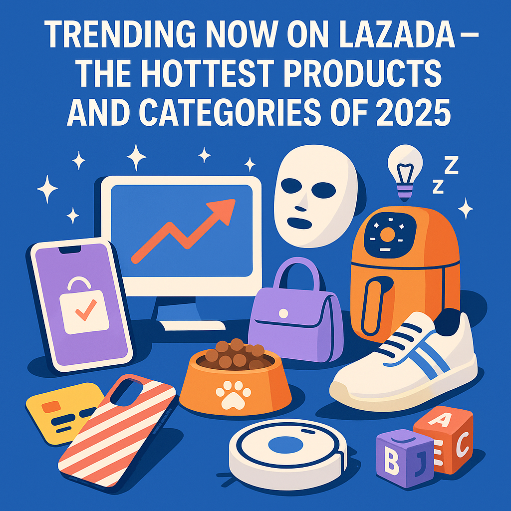 Trending Now on Lazada – The Hottest Products and Categories of 2025