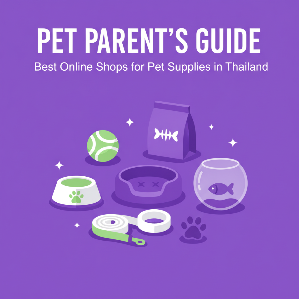 Best Online Shops for Pet Supplies in Thailand: Lazada & AliExpress
