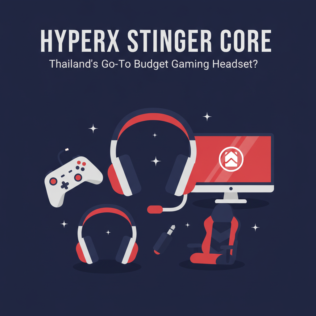HyperX Cloud Stinger Core Review: Thailand's Budget Gaming King?