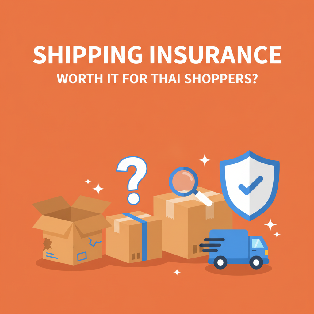 Shipping Insurance: Worth It for Thai Shoppers on Lazada, Shopee & AliExpress?
